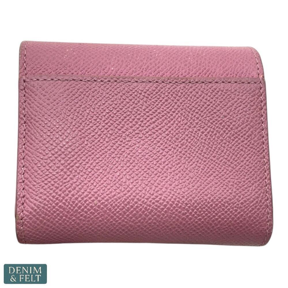 Christian‎ Dior Montaigne 30 Lotus Pink Trifold Compact Wallet Gold Hardware - Picture 3 of 16